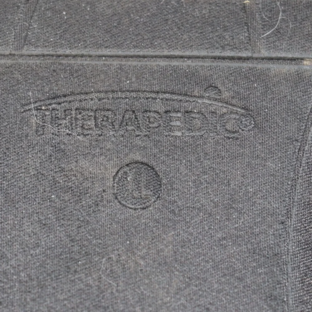 Mens New York Ranger Black Scuff Embroidered Logo Memory Foam Slipper Size XL - Picture 3 of 15